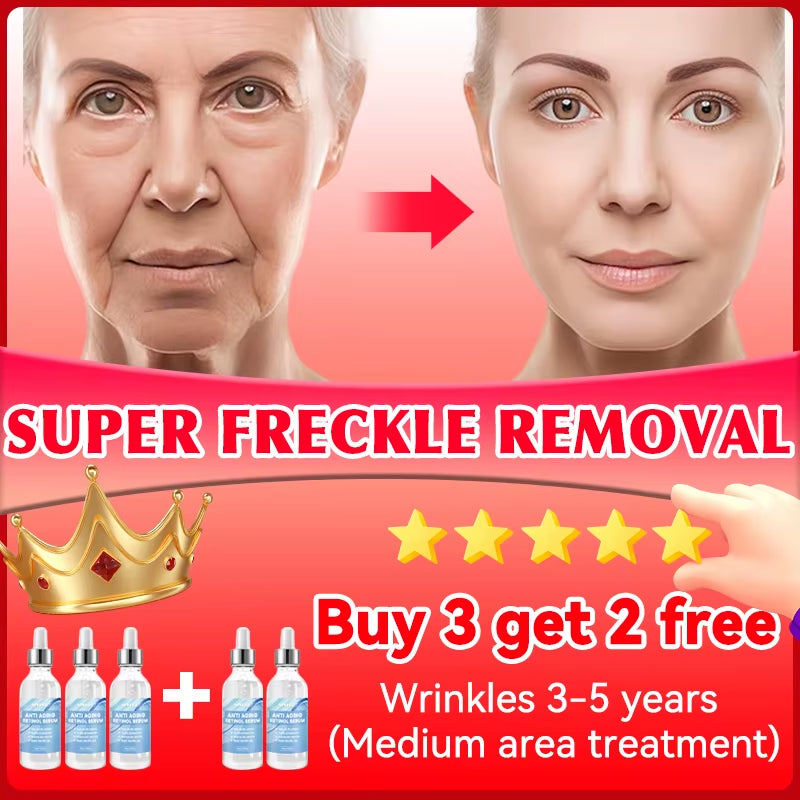 Anti-Aging Cream Face Eye Forehead Wrinkle Instant Removal Facial Serum