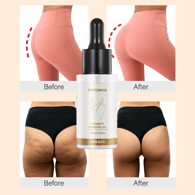 Sexy Hip Buttock Butt Enlargement Oil Cream Butt Lift 100% Effective Big Ass Essential Oil Firming Hip Shaping Massage Body Care