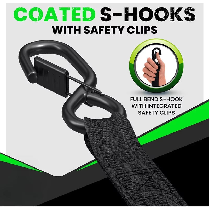 Auto Retractable Ratchet Tie down Straps Auto Self Retracting Rachet Straps