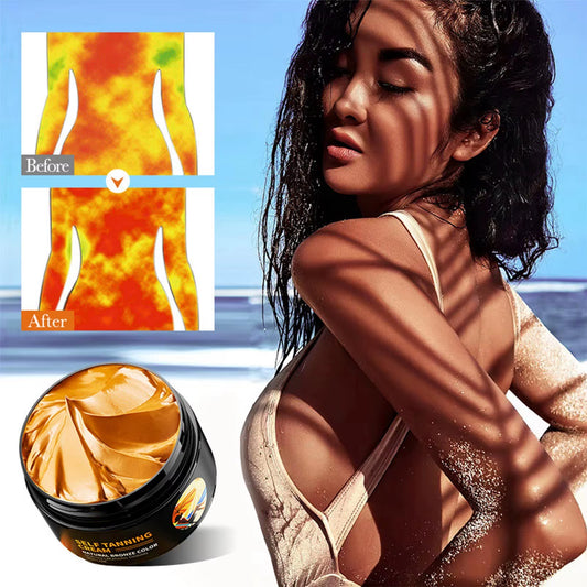 100G Tanning Cream Natural Tanning Accelerator Paste for Outdoor Sunbeds Nourishes and Hydrates Skin for All Skin Types