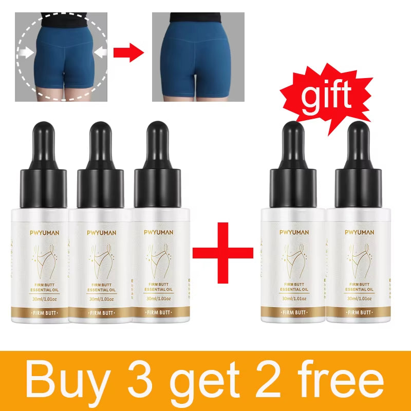 Sexy Hip Buttock Butt Enlargement Oil Cream Butt Lift 100% Effective Big Ass Essential Oil Firming Hip Shaping Massage Body Care