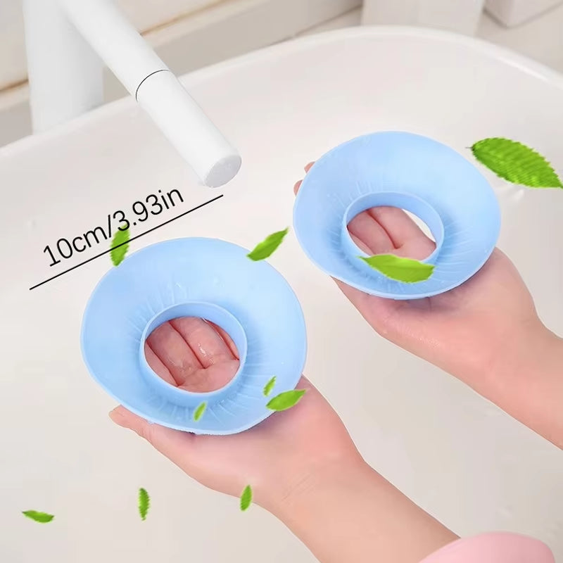 1Pairs Wrist Washband Silicone Wrist Wash Towel Band Wristband Scrunchies for Wash Face for Women Headband