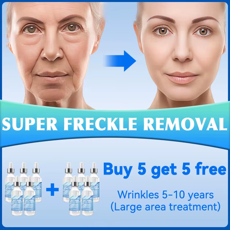 Anti-Aging Cream Face Eye Forehead Wrinkle Instant Removal Facial Serum