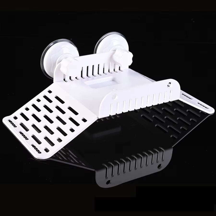 1Pc Feeding Box Turtle Sun Platform Climbing Floating Platform Climbing Pet Sun Back Platform